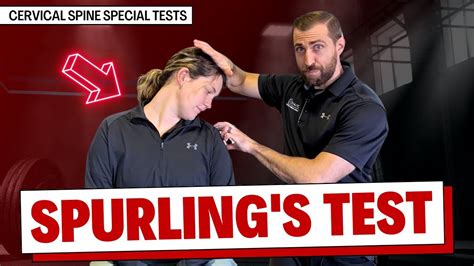 cervical hyperextension compression test|Spurling Test .